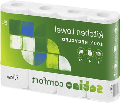 Keukenrollen - Papieren doeken - Huishoudelijk gebruik - Hoge zuigkracht - 4 Rollen - Hoogwit