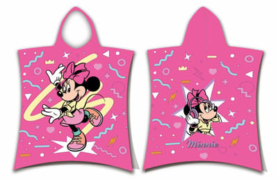 Minnie Mouse poncho 'Sparkle' 50 x 115 cm