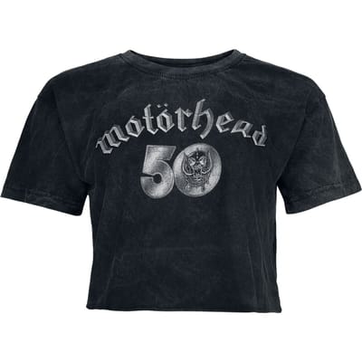 Motörhead T-shirt - Live To Win - S tot XXL - voor Vrouwen - antraciet