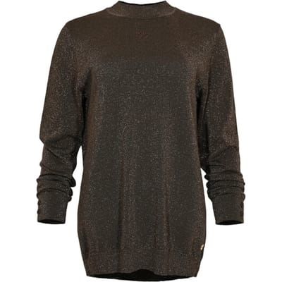 MAICAZZ Wi25.70.212 road pullover brown lurex