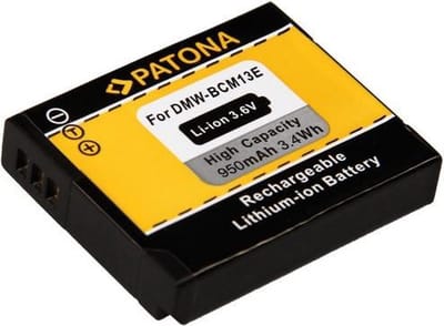 PATONA battery f. Panasonic DMW-BCM13 DMC-ZS30 DMC-TZ40 DMC-TZ41 DMC-TS5 DMC-FT5