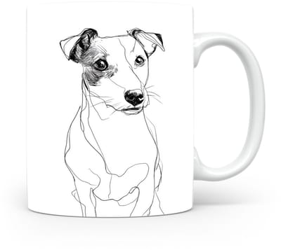 Beker Jack Russell Terriër