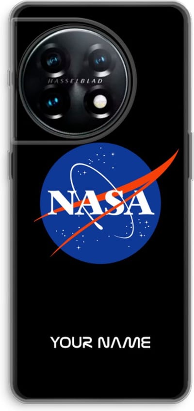 Gepersonaliseerd - Case Company® - Hoesje geschikt voor OnePlus 11 hoesje - NASA - Soft Cover Telefoonhoesje - Bescherming aan alle Kanten en Schermrand