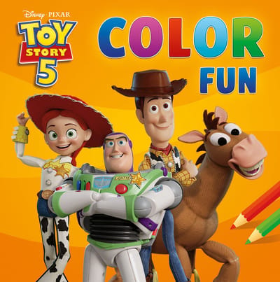 Toy Story Disney Color Fun Story 5 Kleurboeken