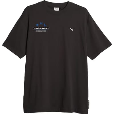 Puma X Bmw Graphic T-shirt Zwart K01