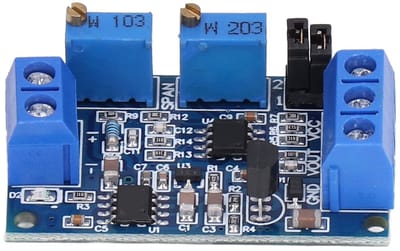 Dailygoody - Stroom Naar Spanning Converter Module - Signaal Conversie Board - Compact en lichtgewicht - 0-3.3 V/5 V/10 V Spanningszender - Voor indus