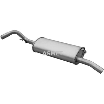 Geluiddemper achter ASMET 07.132