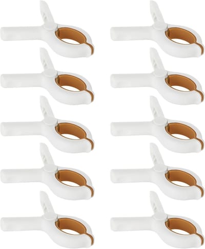 10x Grote Sterke Winddichte Clips voor Strandhanddoeken en Kleding - Extra Sterke Wasknijpers