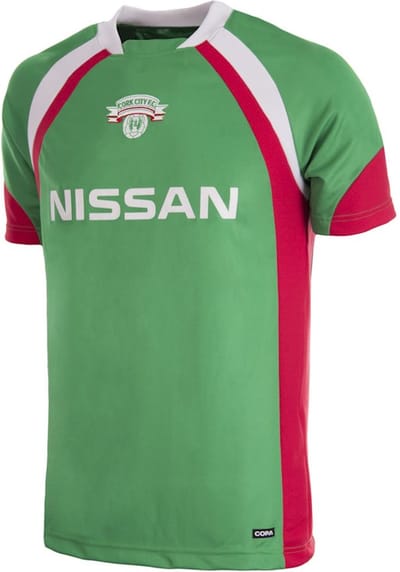 COPA - Cork City FC 2004 - 05 Retro Voetbal Shirt - M - Groen