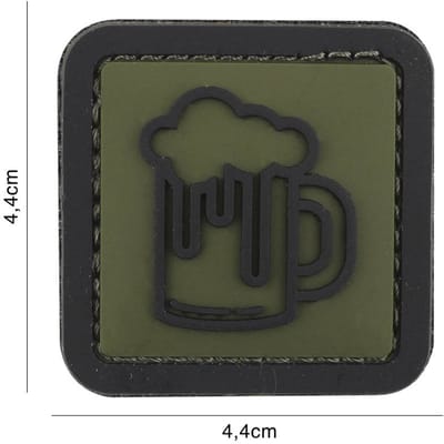 Embleem 3D PVC Bier Groen