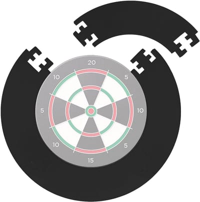 Dartbord Muurbeschermer - EVA Ring Set - Muur Beschermen - 5-delige Splicing - 457 cm Bord - Meerkleurig