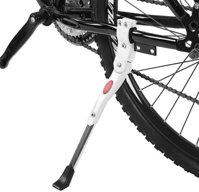 Store_7 - Fietsen Kick Stand - Fietsstandaard - Eenvoudig te installeren - Wit - Aluminium MTB Achterstandaard - Geschikt voor 20 24 26 inch fietsen