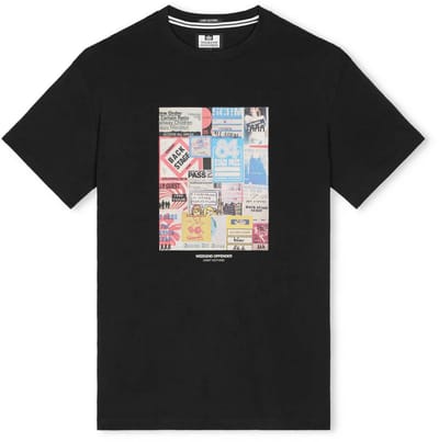 Weekend Offender - Passes Graphic T-Shirt - Zwart