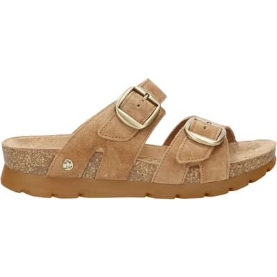 Panama Jack Shirley B15 Slippers cognac Suede - Dames - Maat 40
