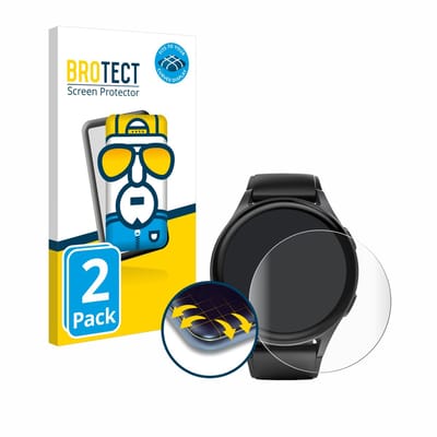 BROTECT - Screenprotector voor Hama 8900 (45 mm) - Folie Beschermfolie transparant volledig dekking - 2 Stuks