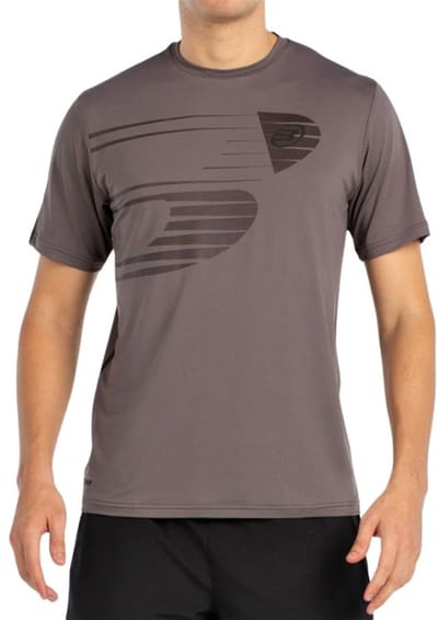 Bullpadel Moeche T-shirt Heren – Bruin Sportshirt
