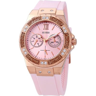 Guess W1053L3 Limelight Crystal Pink Dial dameshorloge
