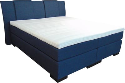 Slaaploods.nl Zeus - Boxspring inclusief matras - 160x200 cm - Blauw