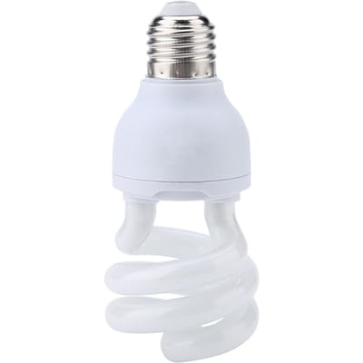 Lampe chauffante compacte UVB 5.0-10.0 pour reptiles, tortues lézards, 220-240 V(5W) white