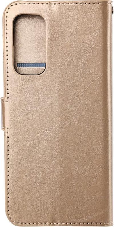 Bookcase Geschikt voor: Oppo Reno6 Pro - Goud - portemonnee hoesje