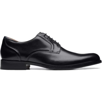 Clarks Craft Arlo Lace - heren veterschoen - Zwart - maat 41 (EU) 7 (UK)