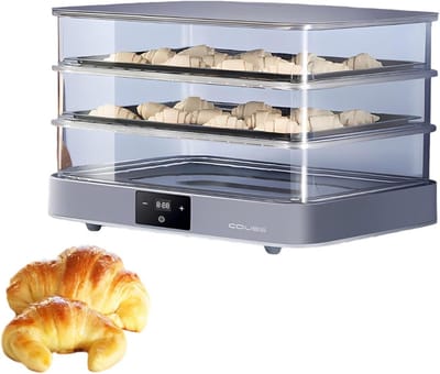 Deeg Fermentatie Machine - Rijskast Brood - Brood Pizza Yoghurt - Temperatuur Gecontroleerd - 40 Liter Capaciteit - Wit