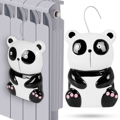 VILDE - Luchtbevochtiger - Keramiek - Panda - 190 ml