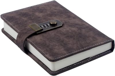 Creatief Notitieboek - Persoonlijk Dagboek - Ideeën Vastleggen - Wachtwoordvergrendeling - A5 Formaat - One Color