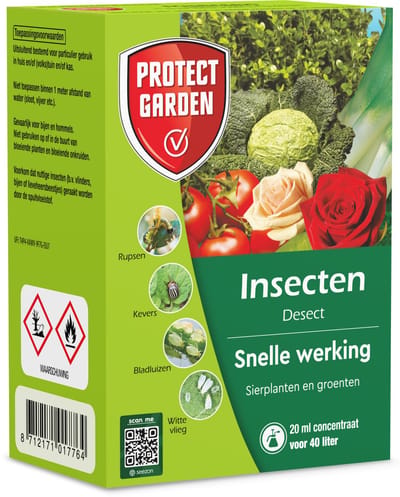 Protect Garden Desect Concentraat - 20 ml - Insectenmiddel tegen o.a. Luizen, Rupsen, Kevers en Buxusmot