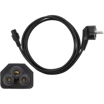 BLOW Stroomkabel Koniczynka 1.5m voor Laptop Voeding PC