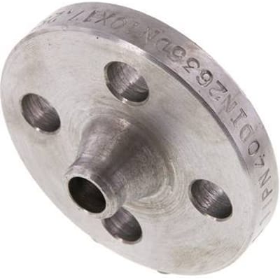 Voorlansflens DN10-PN40 17.2mm Zwart Staal DIN 2635 En EN 1092-1 (Type 11)