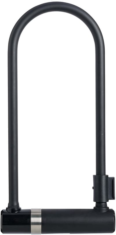 AXA Newton UL 300 Beugelslot – 14 mm Gehard Staal – 30 cm Beugellengte – Met Framehouder – Zwart