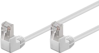 FTP CAT5e Gigabit Netwerkkabel - haaks - CCA - 3 meter - Wit