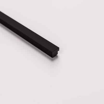 Barnwoodweb Decorlijst Black Matte – 260 × 2,5 × 1,8 cm - Perfecte Afwerking bij Akoestisch Paneel Black Matte