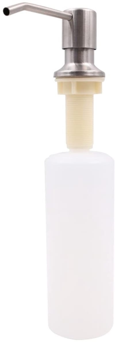 Dailygoody - Zeepdispenser - Roestvrij staal - 300ML - Hervulbaar - Anti-corrosie - Keuken en badkamer - Sliver