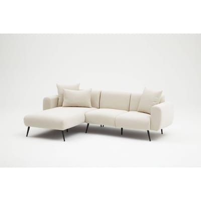 Hoekbank Zeno links bouclé | Kalune Design