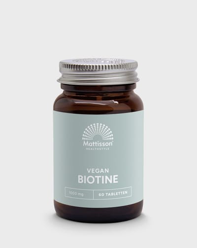 Mattisson - Biotine 1000mcg - Vitamine B8 - Supplement - 60 Tabletten