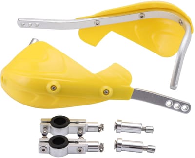 IMstore - Handlebar Hand Brush Protectors - Premium kwaliteit - Gele kleur - Voor motocross en off-road - Geschikt voor dirt bikes