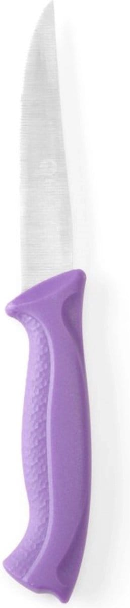 HENDI Universeel mes – gekarteld lemmet – 205 mm – HACCP polypropyleen heft