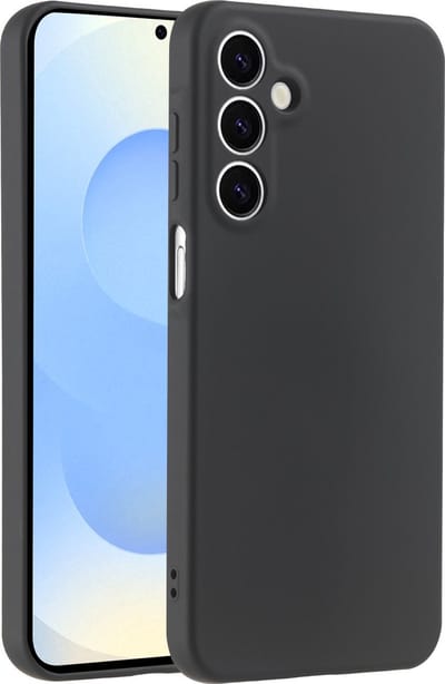 Hoesje geschikt voor Samsung Galaxy S25 Plus hoesje zacht siliconen- Arara backcover - Zwart