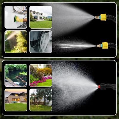 Elektrische Tuinspuiter met 5 m Slang en Waterdichte Handgreep voor Irrigatie en Besproeiing in de Tuin