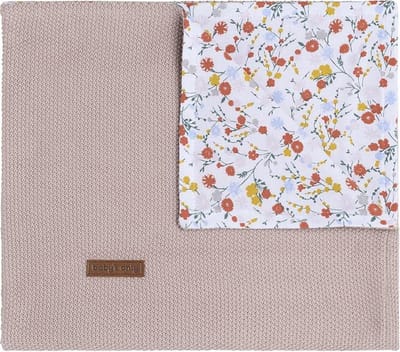 Baby's Only Ledikantdeken - Baby deken Bloom - Oud Roze