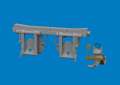 Eduard Modelbouwpakket - 6481156 PRINT - Cockpit Upgrade Set voor P-47D Razorback - Resin onderdeel - 1:48 - Modelbouw
