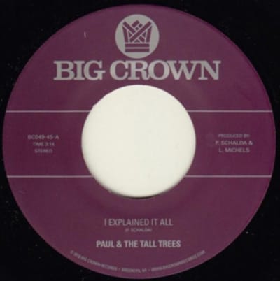 Paul & The Tall Trees & Mattison - I Explained It All (7" Single)
