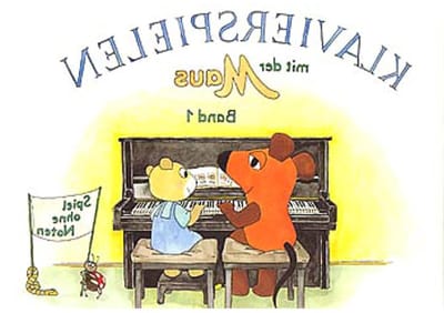 Klavierspelen met de Maus - Muis Piano Leren - Muziek Leren Spelen - Duits Leerboek - 390 g - Niet gespecificeerd