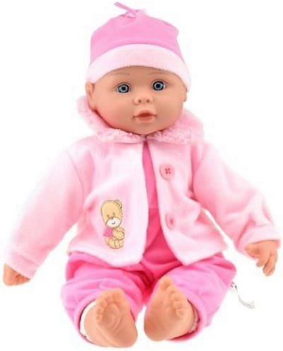 Schattige Babypop 40 cm met Realistische Details