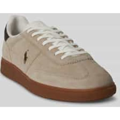 Polo Ralph Lauren Bedford Pp Low Top Lace H Sneakers - Suède - Heren - Beige - Maat 48