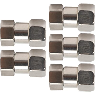 5 STuks Sanitair Fittingen Roestvrij Staal Binnendraad Pijp Adapter Fittingen voor Douche Waterverwarmer G1 2