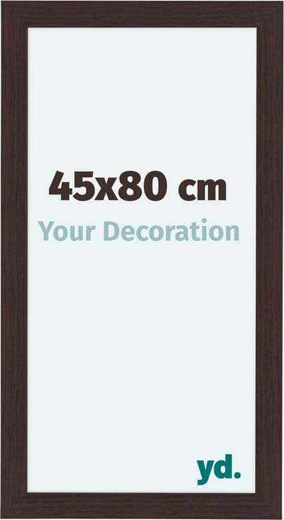 Your Decoration - Fotolijst 45x80 cm - MDF - Eiken Donker - Como