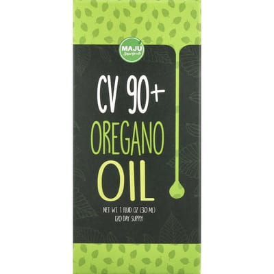 Maju Superfoods, CV 90+ Oil of Oregano, 30 mg, 1 fl oz (30 ml)